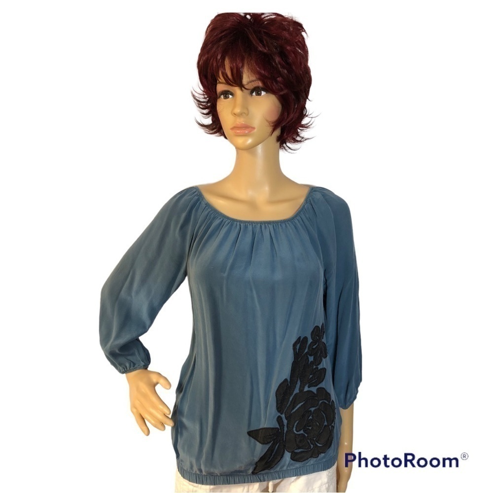 MATTY M SILK BLOUSE